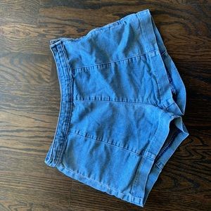 Jean shorts no pockets